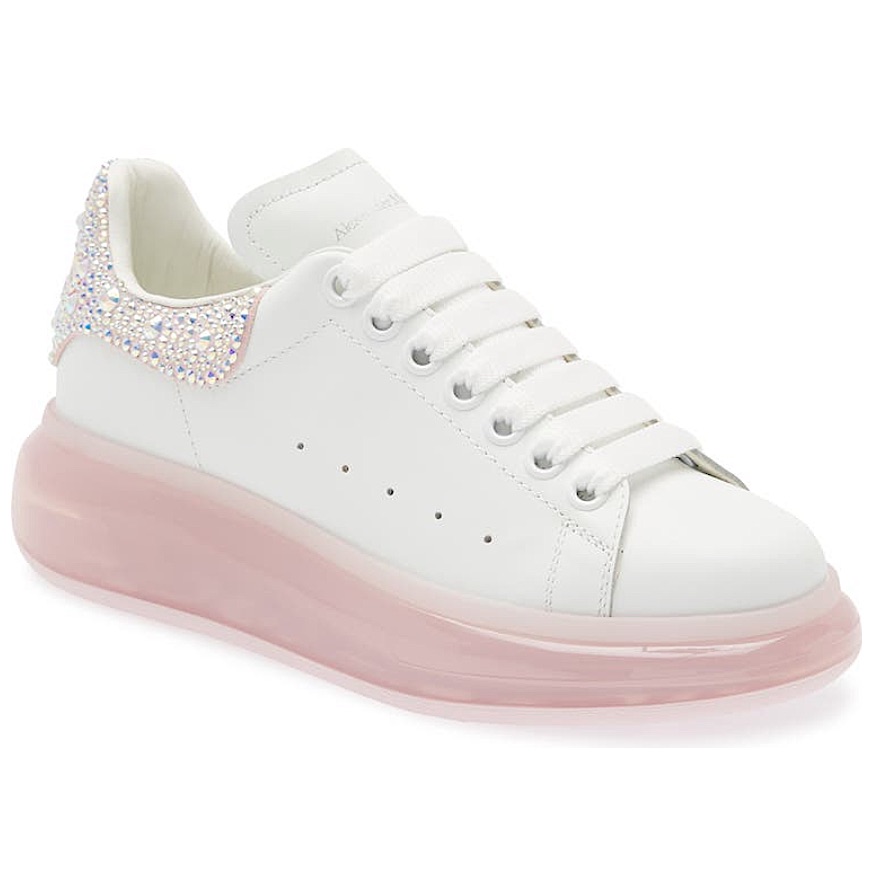 Alexander Mcqueencrystal Counter Bubble Sole Sneakers
